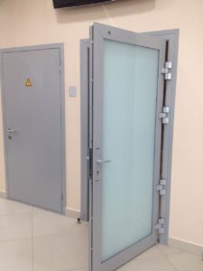 Алюминиевая дверь 1400×2000 мм. GFTD16208