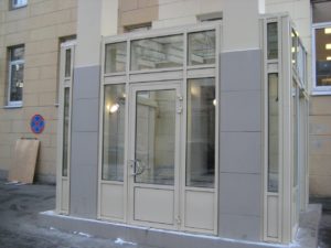 Алюминиевая дверь 800×2300 мм. GFTD49204